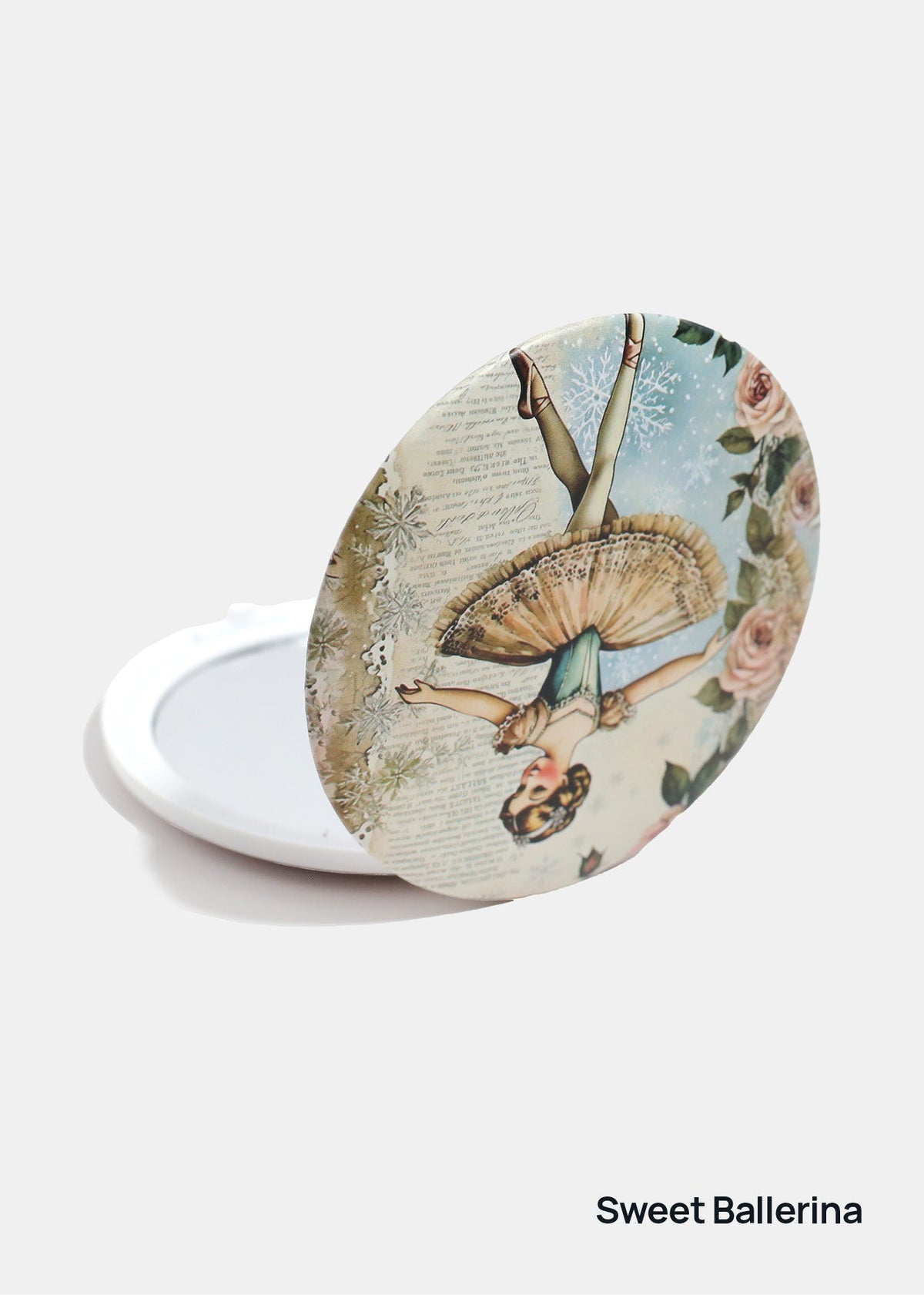 AOA Double-Sided Compact Mirror – Round