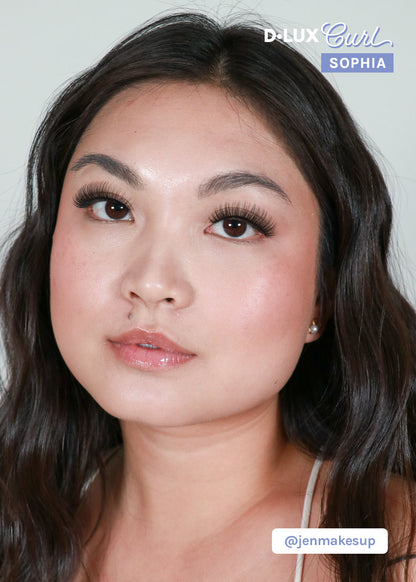 D-LUX Curl Premium Faux Mink Lashes - Sophia