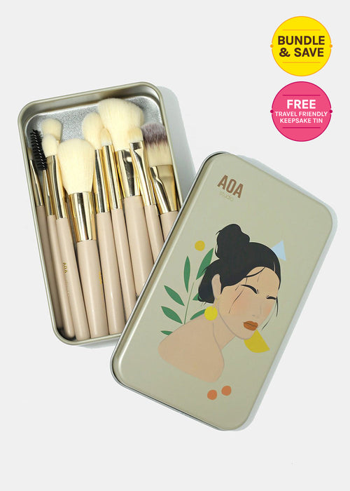 AOA Petite Brush Set + Keepsake Tin