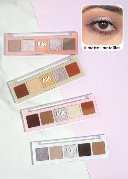AOA Mini Sweethearts 5-Color Eyeshadow Palette
