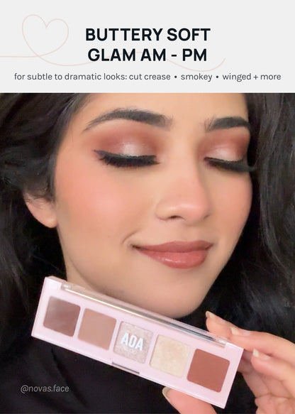 AOA Mini Sweethearts 5-Color Eyeshadow Palette