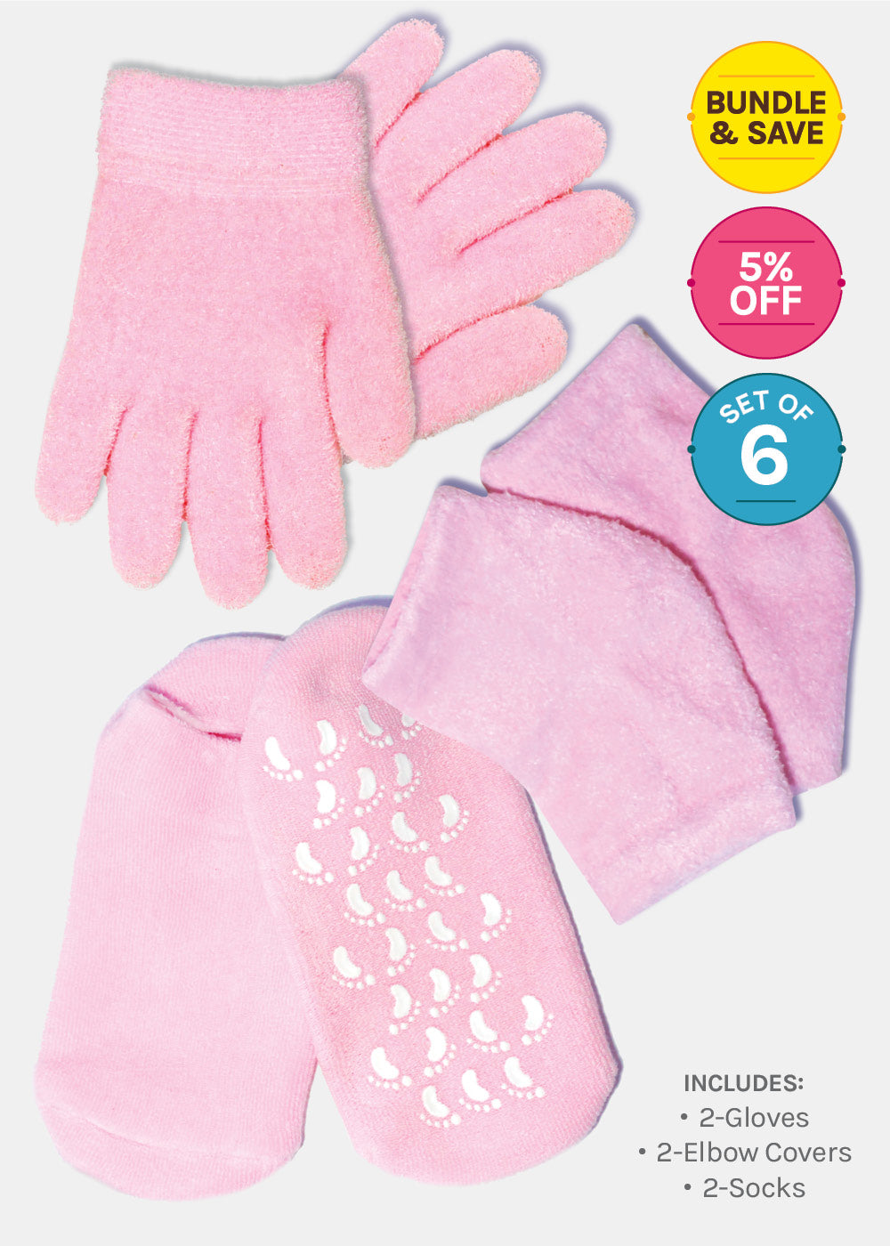 A+ Gel Lined Moisturizing Spa Sock
