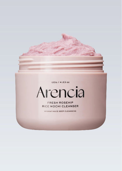 Arencia Fresh Rosehip Rice Mochi Cleanser 120g