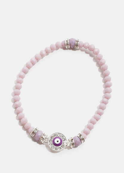 Evil Eye Bead Bracelet