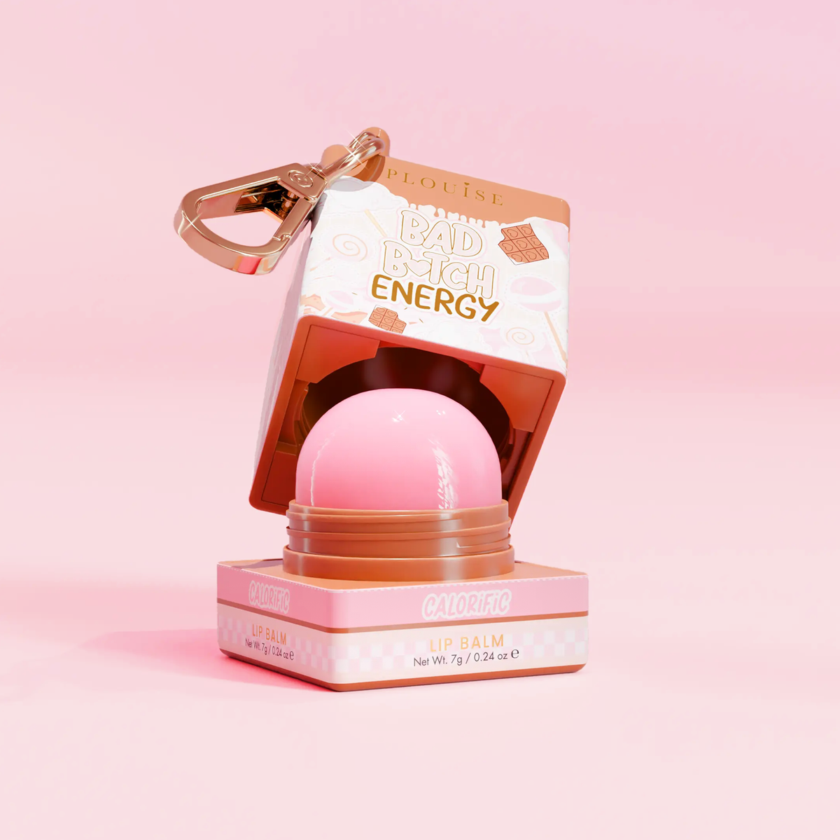 Bad Bitch Energy Keychain Lip Balm