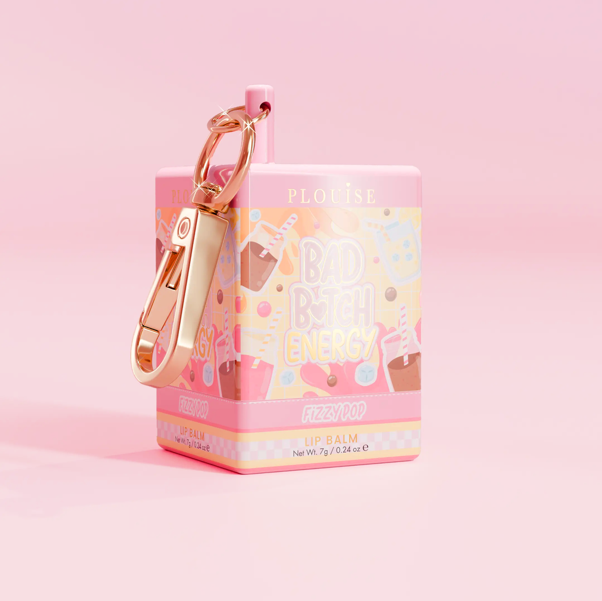 Bad Bitch Energy Keychain Lip Balm
