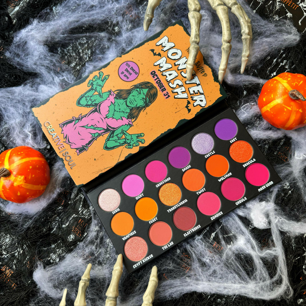 Creative Soul Cosmetics - Monster Mash Eyeshadow Palette