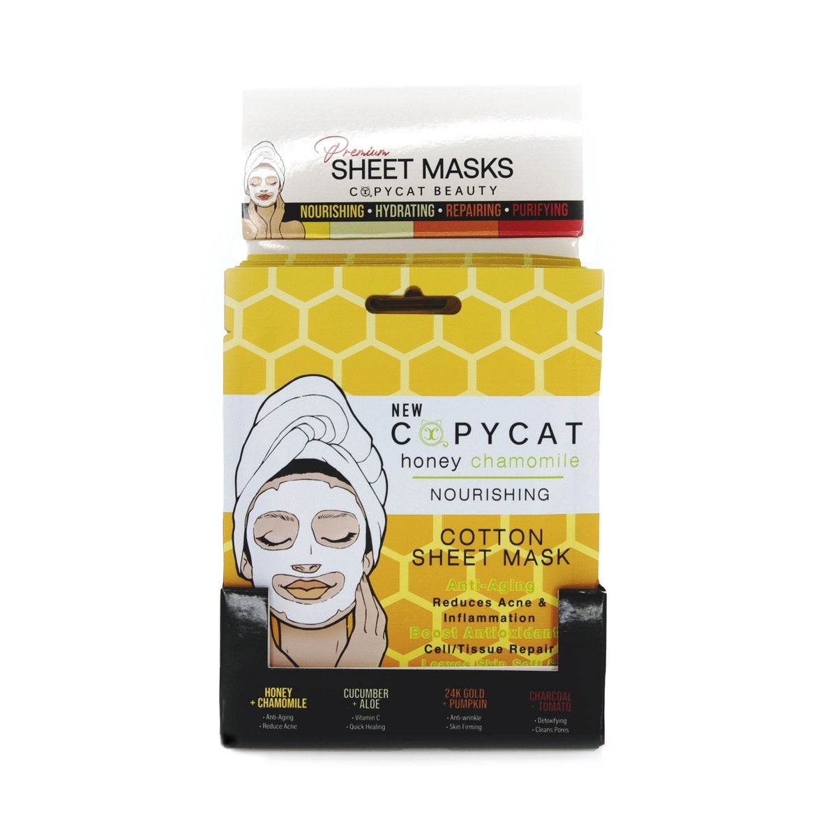 Crown Brush - HONEY / CHAMOMILE DISPLAY 24 PCS- FM2DISPLAY
