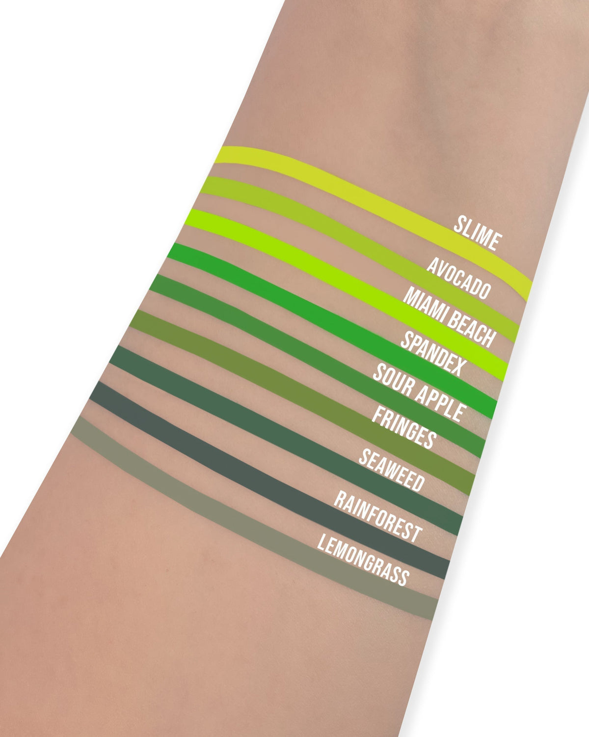 Gavissi Beauty - "RAINFOREST" SINGLE LINER PAN (MATTE)