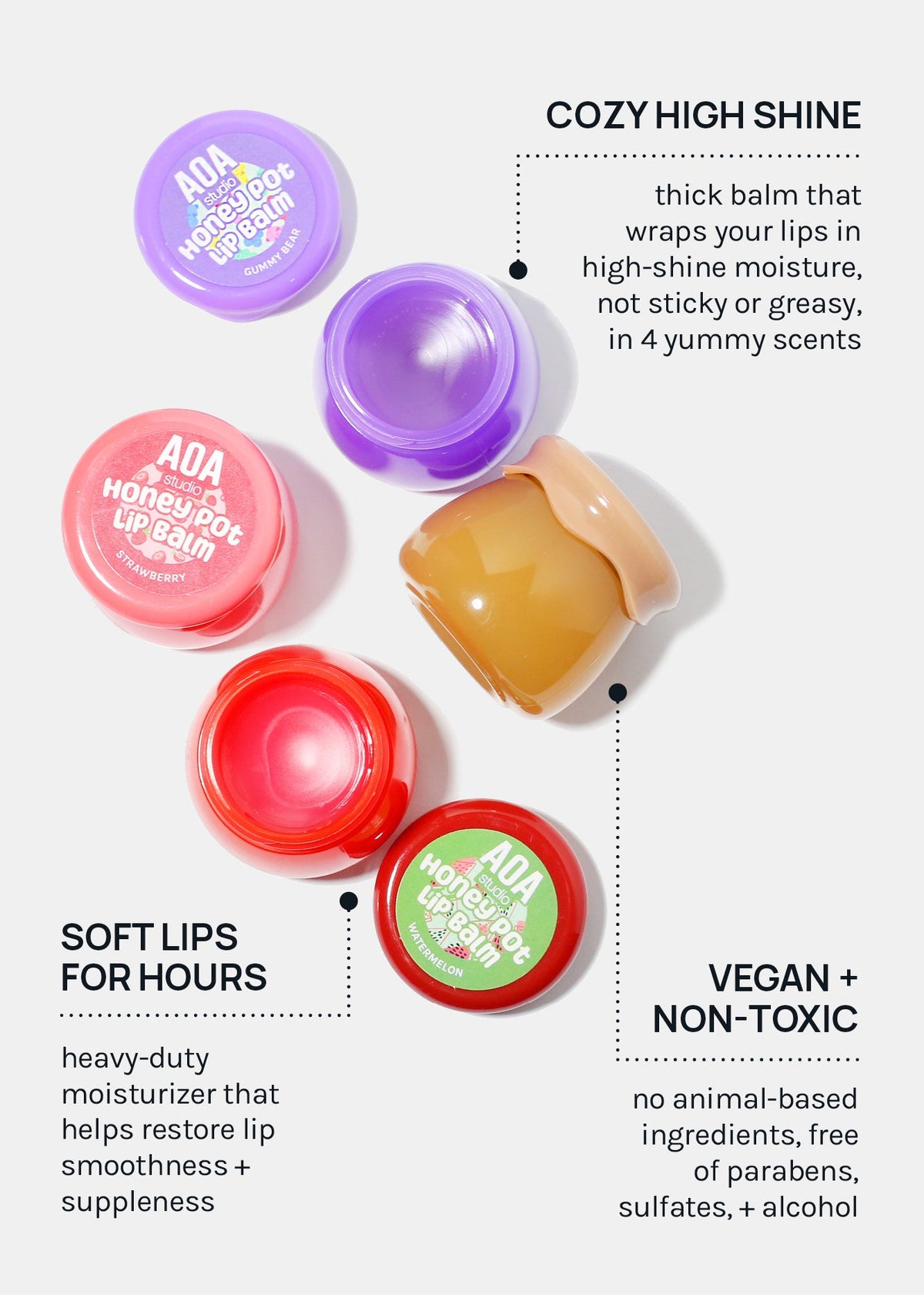 AOA Honey Pot Lip Balm