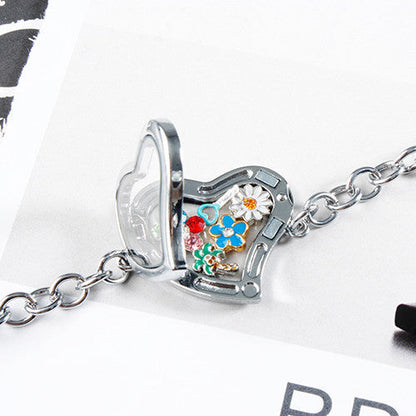 Football Helmet Locket Charm
