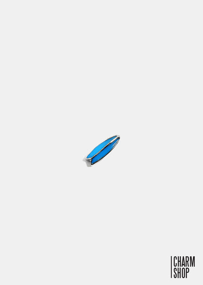 Blue Surf Board Locket Charm