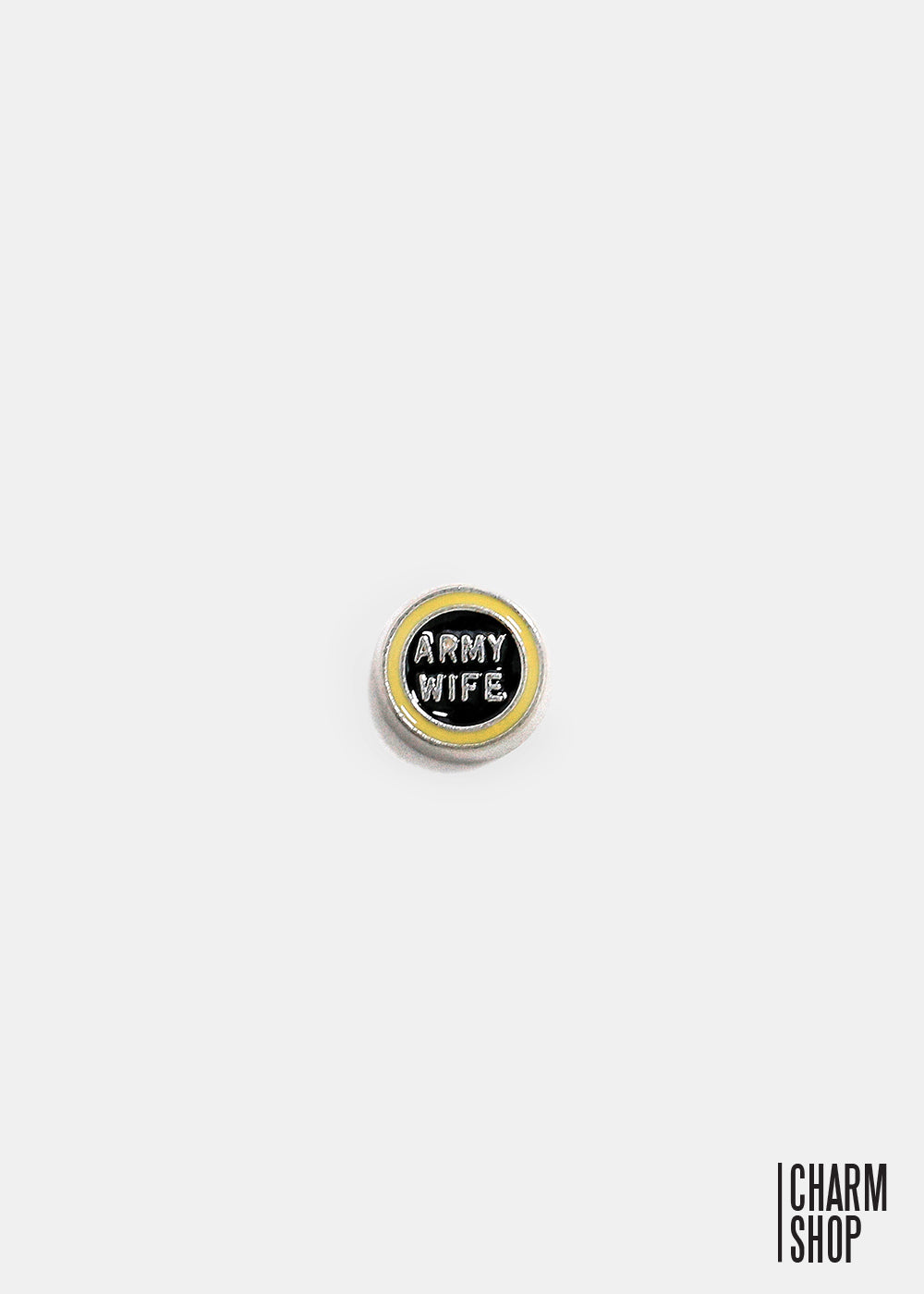 Army Wife Locket Charm