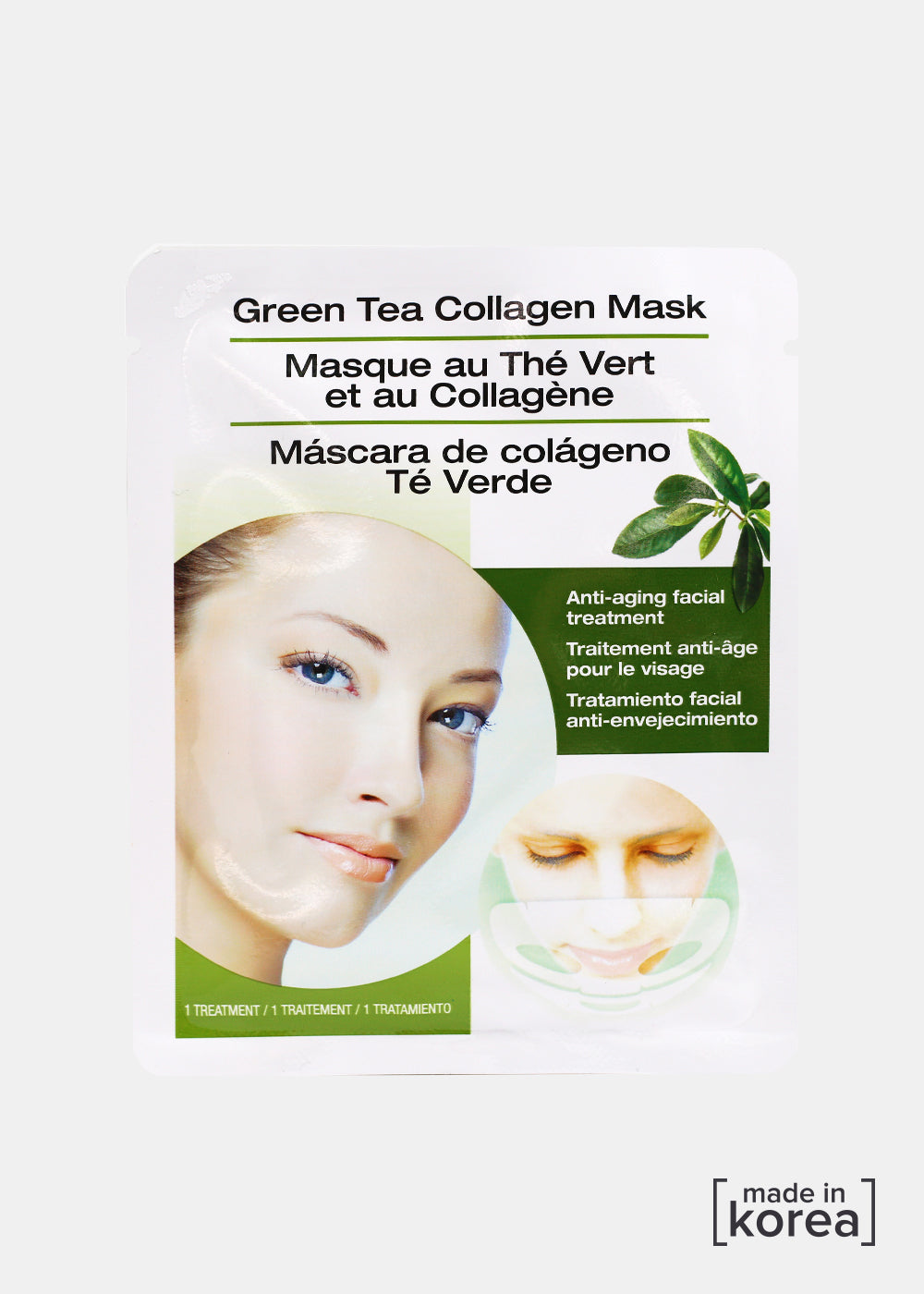 Green Tea Collagen Sheet Mask