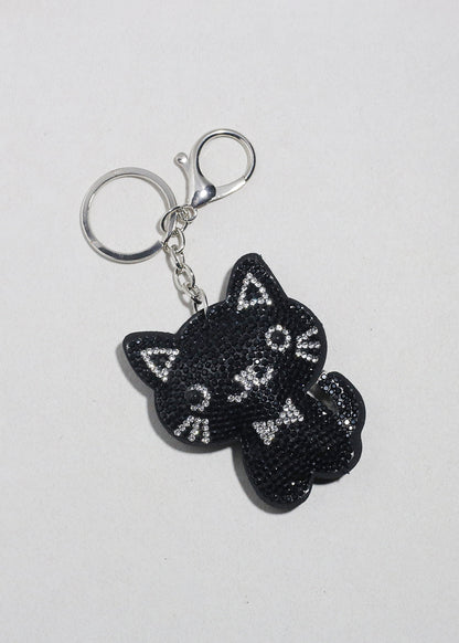 Glam Kitty Sparkle Bag Charm