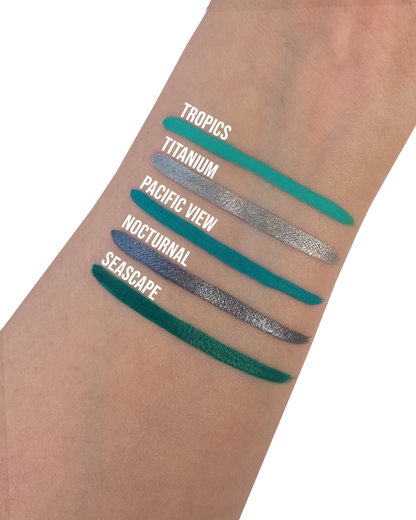 Gavissi Beauty - "NOCTURNAL" SINGLE LINER PAN (METALLIC)