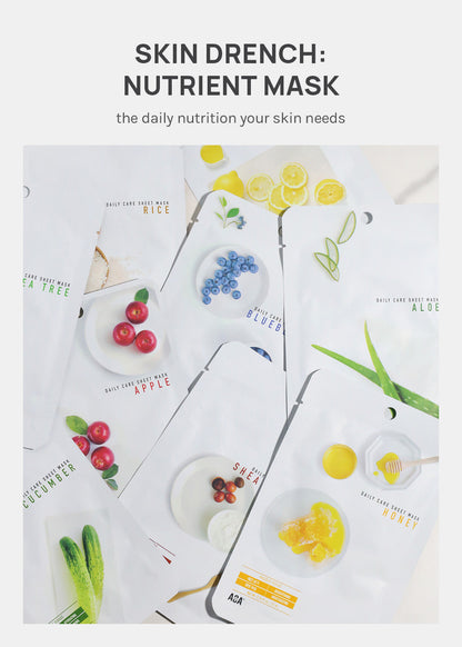 AOA Skin Shea Butter Daily Care Sheet Mask