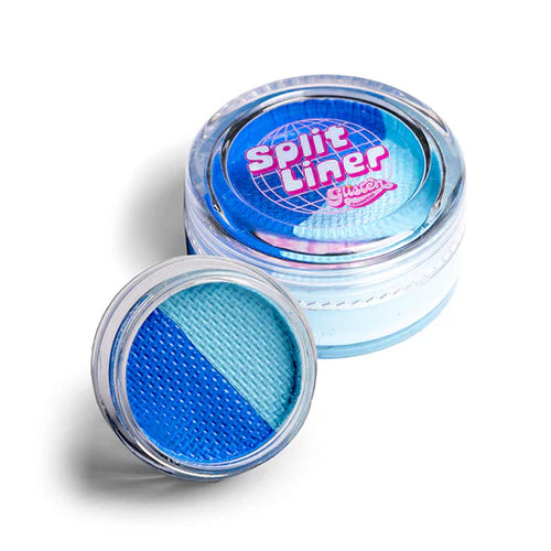 Glisten Cosmetics - Split Liner - Blue Sky (UV Blue) - Large (10g)