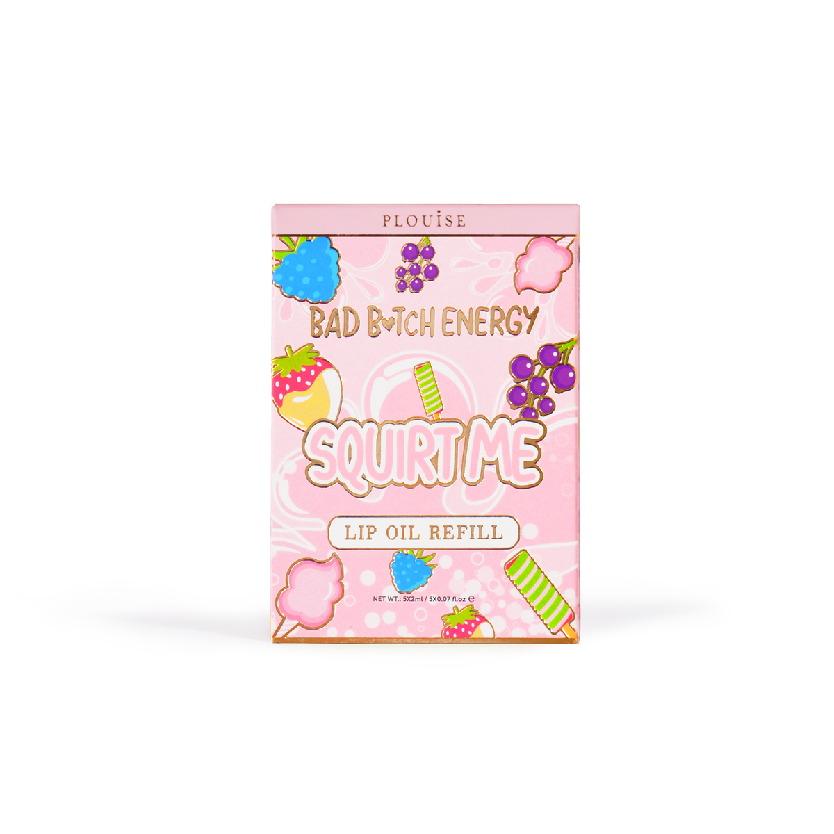 Squirt Me Lip Oil Refill Sachet Packs 2ml