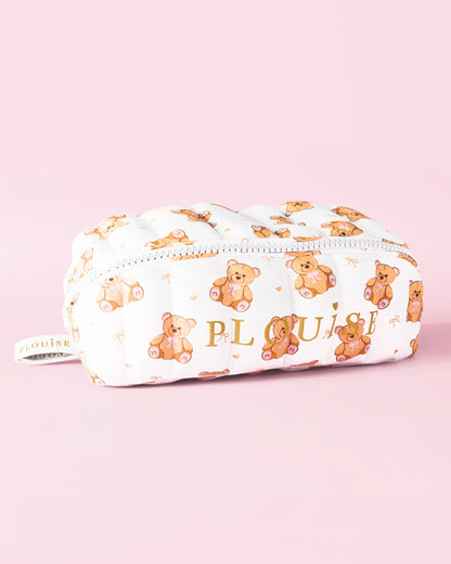 The Softest Touch Teddy Bear Skincare & Makeup Bag