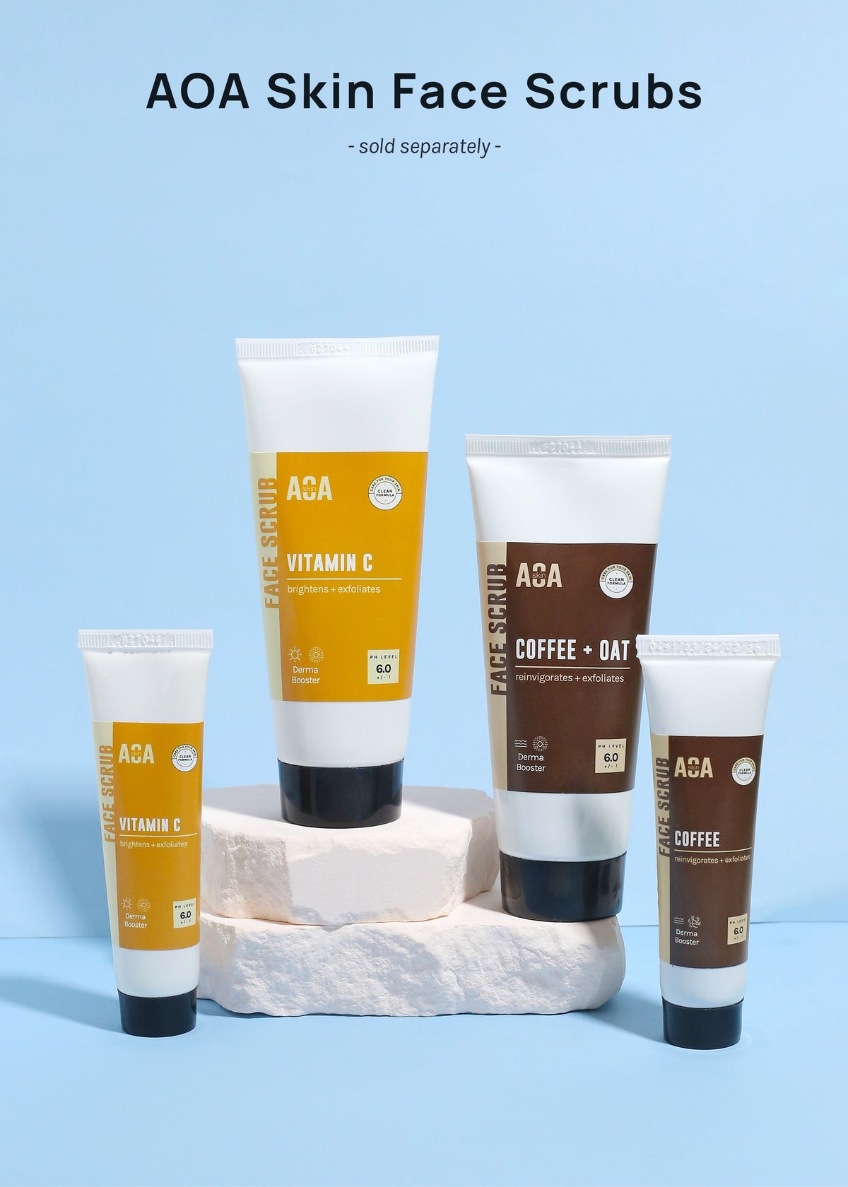 AOA Skin Vitamin C Face Scrub