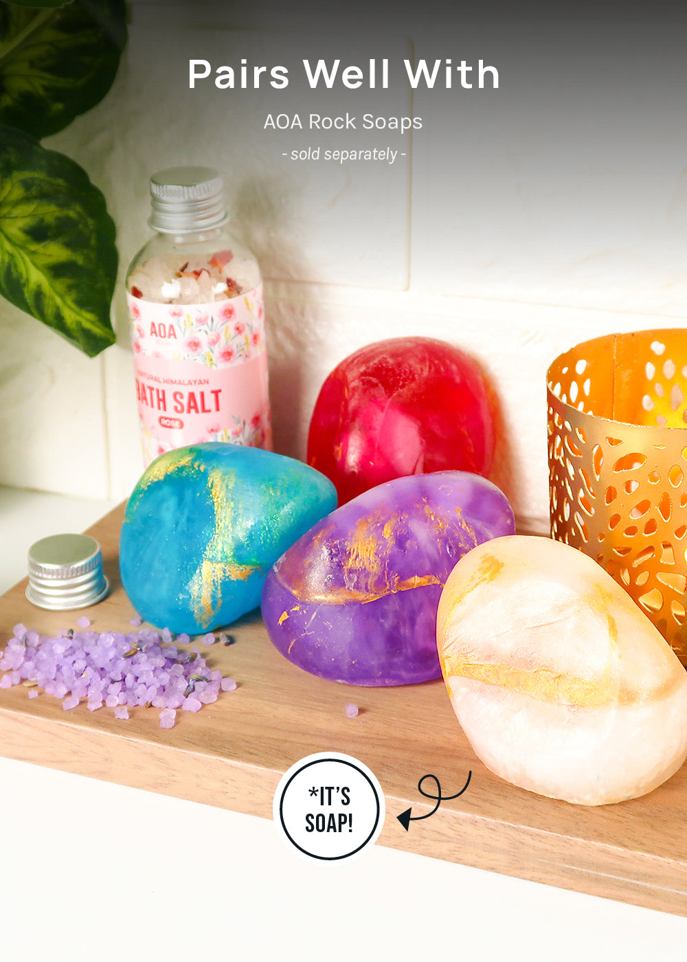 AOA Studio Bath Salt - Cinnamon