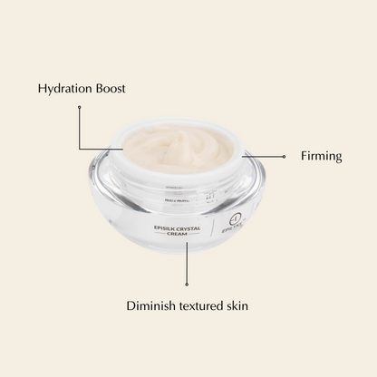 EpiLynx - Vegan EpiSilk, Crystal Wrinkle Smoothing Face Cream - Intense Brightening and Firming Wrinkle Fix for Sensitive Skin