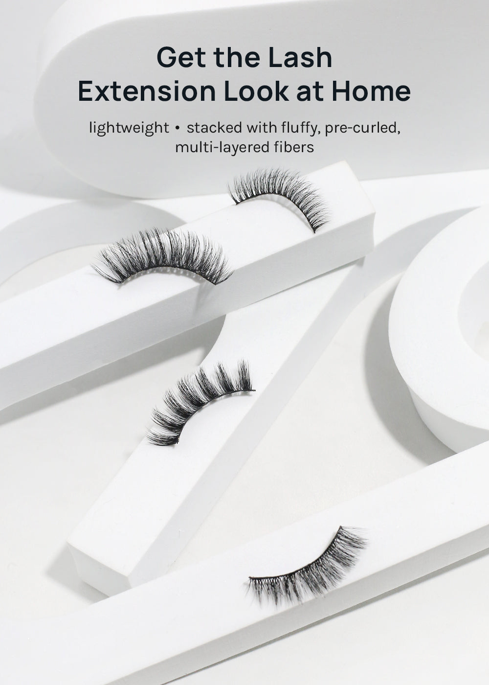 D-LUX Curl Premium Faux Mink Lashes - Dolores