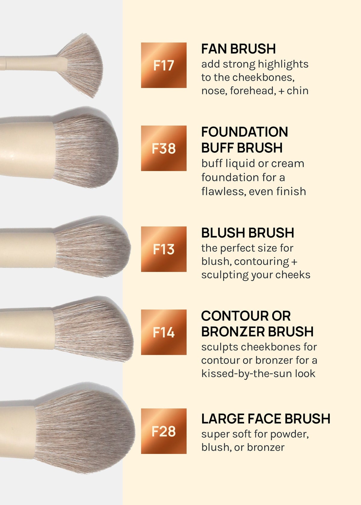 AOA Hero Brush Set + Silicone Travel Case