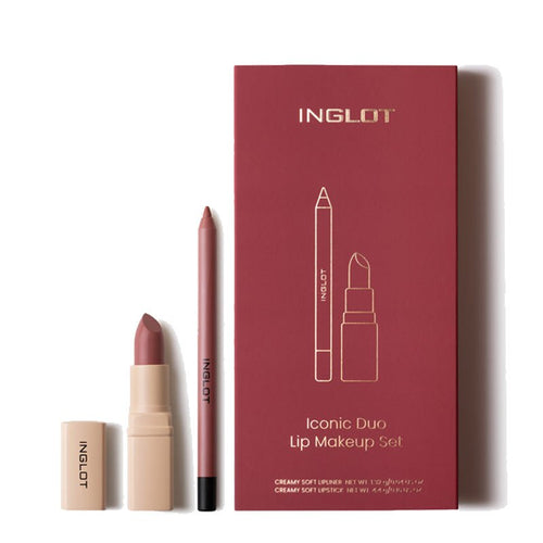 Inglot Iconic Duo Lip Makeup Set