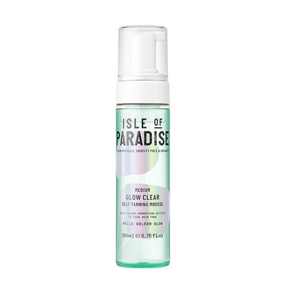 Isle of Paradise Glow Clear Self-Tanning Mousse