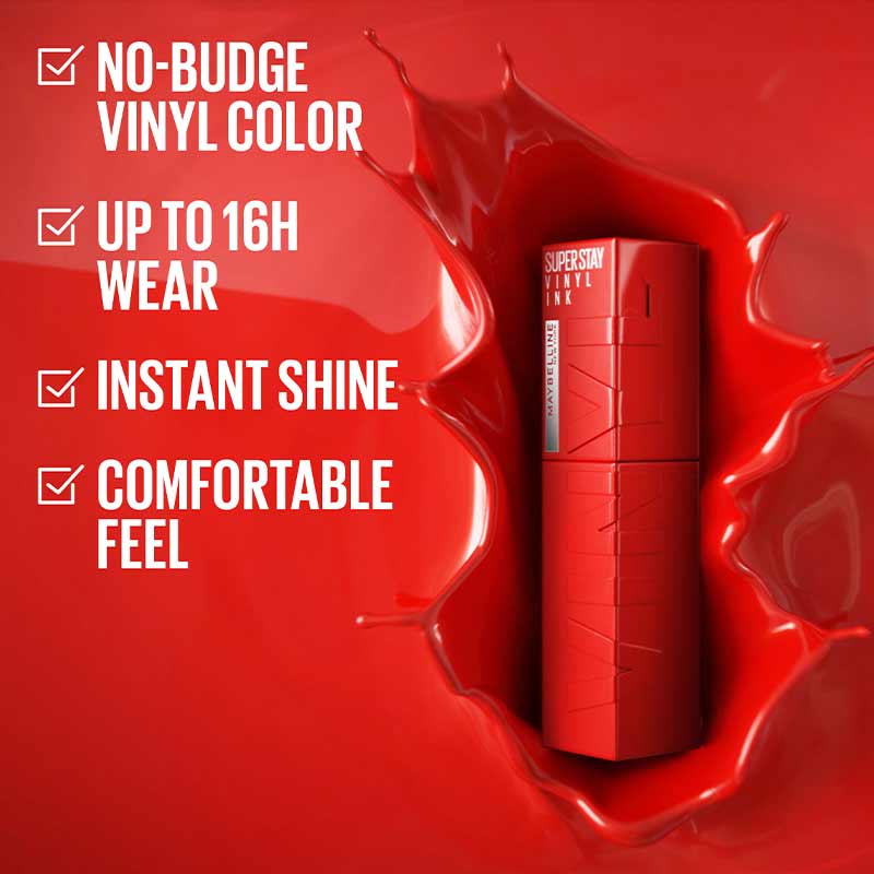 Maybelline SuperStay Vinyl Ink Liquid Lipstick