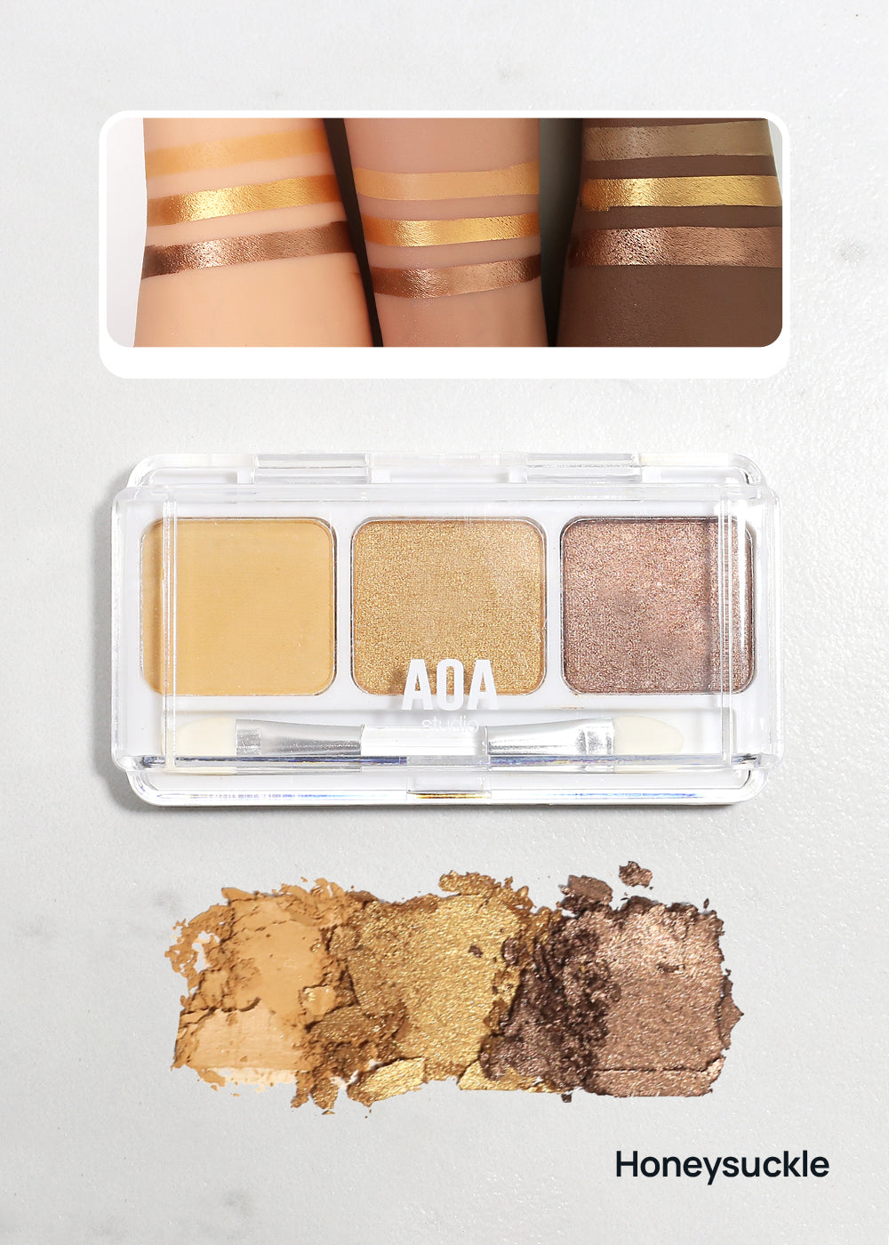AOA Southern Charm 3 Color Eyeshadow Palettes
