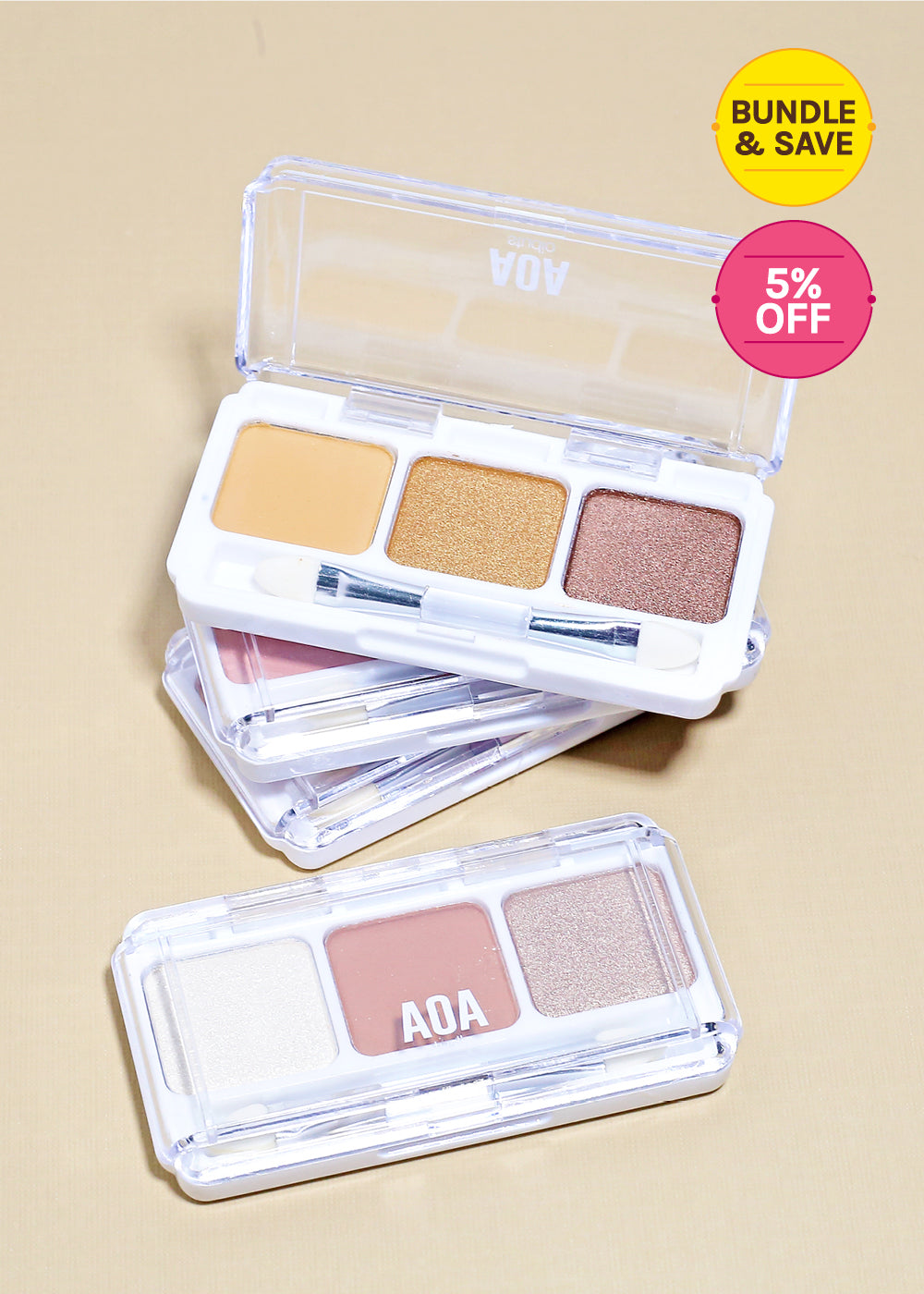 AOA Southern Charm 3 Color Eyeshadow Palettes