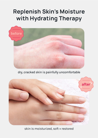 Gel Lined Moisturizing Spa Glove - Lavender