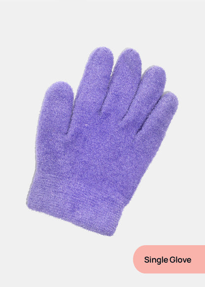 Gel Lined Moisturizing Spa Glove - Lavender